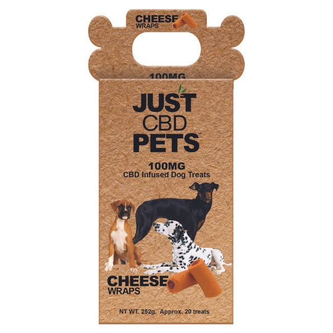 Cheese wraps CBD Dog treats (100mg).