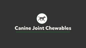 CBD Joint Chewables for dogs video.