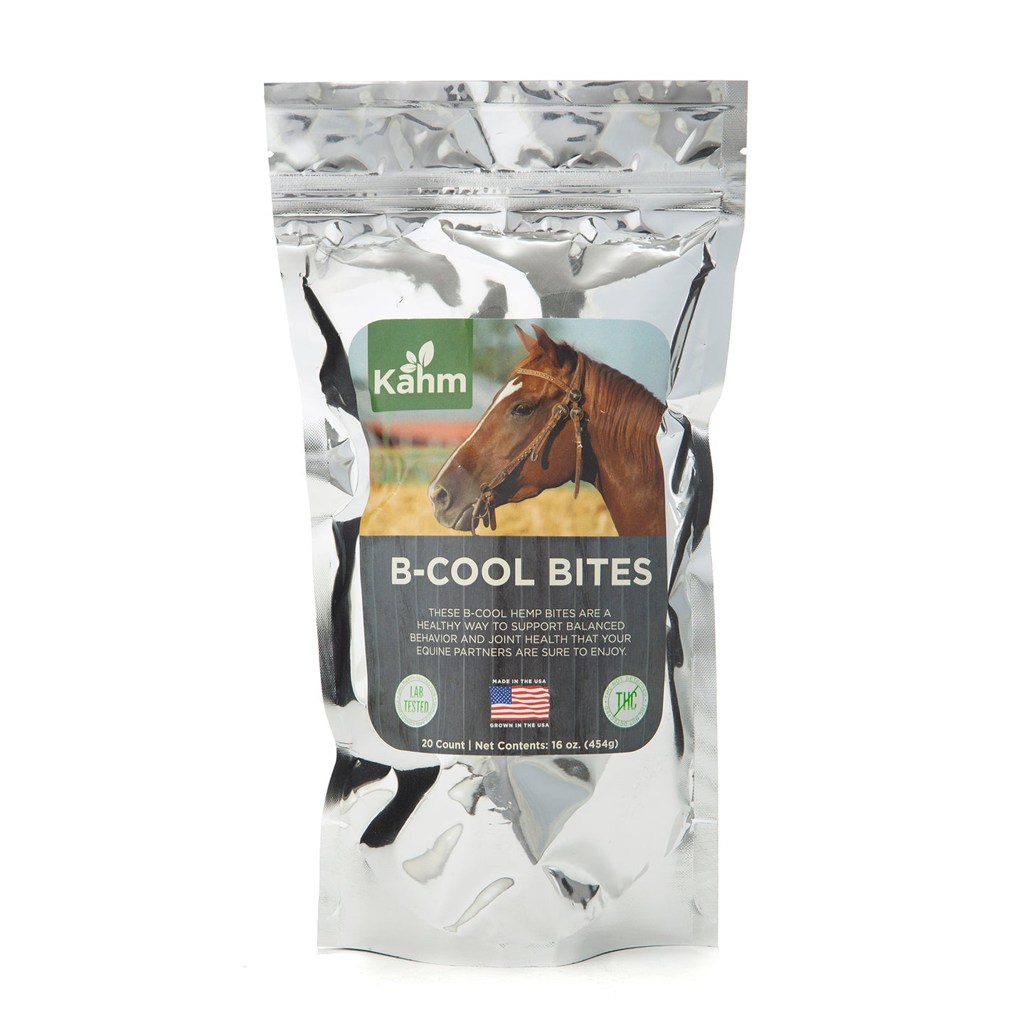 B-Cool Bites for Horses. Hemp bites are a healthy way to support balanced behavior and joint health that your equine partners are sure to enjoy.