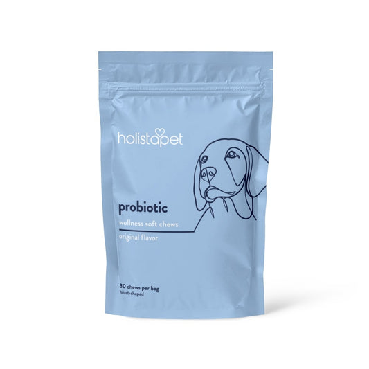 Probiotic Wellness Soft Chews For Dogs. Original flavor. 30 count per bag.