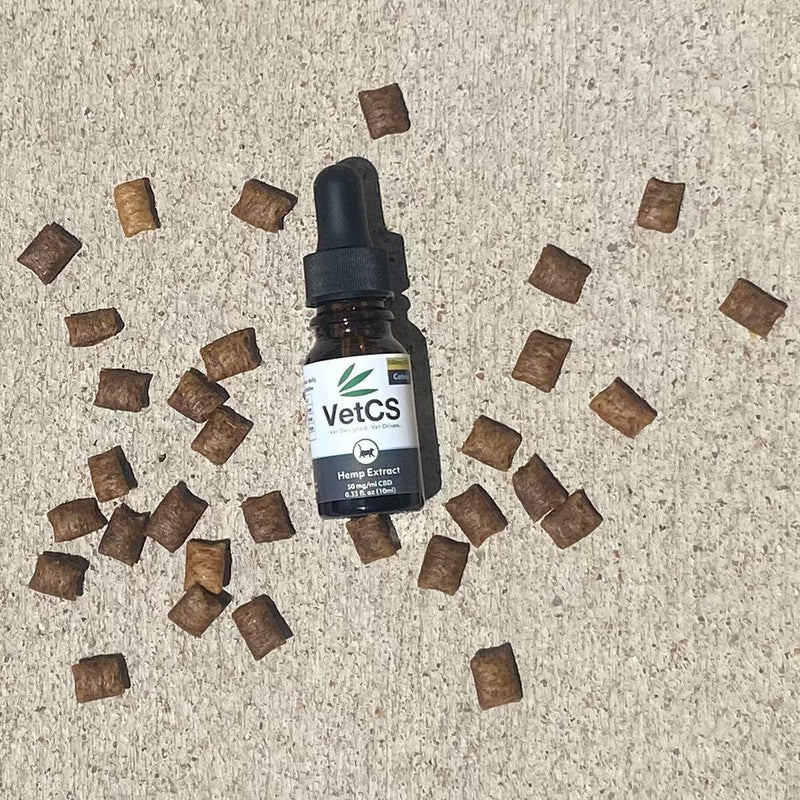 High Dose CBD Oil With Catnip & Silvervine (500mg) size reference pic.